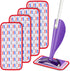 Thickened & Reusable Mop Pads for Swiffer WetJet Spray Mop, Wet Pads Refill for Swiffer Wet Jet Spray Mop Starter Kit, Machine Washable Microfibre...