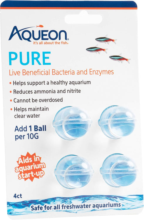 Aqueon Pure Bacteria Supplement - 4 Pack (10 Gallon)...