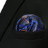 S&W SHLAX&WING Mens Pocket Squares for Suits Orange Blue Luxury Gift for Men...