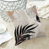 Mid Century Boho Pillow Covers 18x18 Set of 2, Modern Tropical Leaf Outdoor Decorations Throw Pillow Covers Bohemian Farmhouse Decorative Linen Cu...