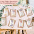 100 Sets Get Lucky Tonight Wedding Lottery Ticket Holders with Stickers Mini Lotto Lottery Ticket Holder Clear Glassine Envelopes for Wedding Favo...