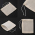 30 Pcs 4 x 6 Inches Natural Unbleached Cotton Drawstring Bags Spice/Herbs/Tea/Soup Bags,Muslin Bags Sachet Bag for Home Supplies...