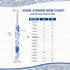 BCMRUN 4.5 mm(7) Crochet Hook, Ergonomic Handle for Arthritic Hands, Soft Rubber Grip Extra Long? Knitting Needles for Beginners and Knitting Croc...