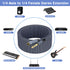 1/4 inch Extension Cable 6ft, 1/4" inch Male to Female Stereo Headphone Guitar Extension Cable, Quarter inch Headphone Extension Cable......