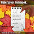 6 Pack Waterproof Notebook,3" x 5" Top-Spiral Pocket Notepad,All-Weather Pocket Notepad for Office Outdoor Recording,Little Mini Memo Steno Note P...