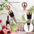 3 Pcs Wine Stopper Bottle Stopper Wine Saver, Yimerlen Silicone Vacuum Wine Bottle Corks, Reusable Wine Stopper Used for Bar, Holiday Party Keep W...