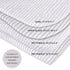 Ely's & Co. Patent Pending Waterproof Bassinet Sheet, No Need for Bassinet Mattress Pad Cover, 2 Pack Neutral Taupe Grey Splash & Stripes,for Baby...