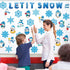 Winter Bulletin Board Decorations for Classroom, Christmas Winter Classroom Decorations with Snowflake Snowman Penguin Cutouts for School Home Cha...