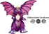 TwCare Destoroyah vs Godzilla Destroyah Action Figures Toys, Movie Series Movable Joints King of The Monsters Soft Vinyl, Travel Bag...