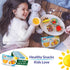 Dole Fruit Bowls No Sugar Added Snacks, Diced Peaches 4oz 24 Cups, Gluten & Dairy Free, Bulk Lunch Snacks for Kids & Adults...