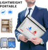Fireproof Document Bag?Fireproof Money Safe Document Bag 15 x11 & 9x7 Inches Set Non-Itchy Silicone Coated Fire Resistant Bag Fireproof Safe Stora...