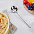 KEAWELL Premium Korean Soup Spoons with Long Handles, Set of 4, 18/10 Stainless Steel, Dishwasher Safe (Plain)...