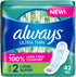 Always Ultra Thin Pads with Wings, Size 2, Long Super, 42 Count...