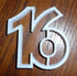 NUMBER 16 SWEET SIXTEEN BIRTHDAY ANNIVERSARY EVENT COOKIE CUTTER MADE IN USA PR108-16...