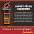 Butcher BBQ Savory Pecan Seasoning Barbeque Rub Spices Grilling and Roasting World Championship Winning Formula | Gluten Free | Tastes like Cookin...