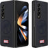 Case for Samsung Galaxy Z Fold 3 5G, with Superhero character Compatible Galaxy Z Fold 3 5G Leather Case BLACK...