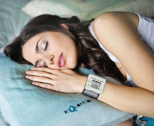 Tech Tools Vibrating Alarm Clock - Shake N Wake - Silent Alarm Wristband Watch - with Dual Alarms...