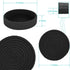 Trivets for Hot Dishes, Trivets for Hot Pots and Pans, Hot Pads for Countertops, Coasters 4 Pcs and Storage Basket 1 Pack, Pot Holders for Kitchen...