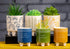 Karma, Footed Ceramic Planter Set of 2, Modern Boho Planters, Ceramic Footed Planters, Hello Sunshine...