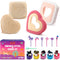 GET FRESH Sandwich Cutters and Sealers for Kids – 20-pcs Sandwich Sealers and Veggie Cutters set for Children – 2 Bread Cutters and Sealers with 5...