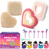 GET FRESH Sandwich Cutters and Sealers for Kids – 20-pcs Sandwich Sealers and Veggie Cutters set for Children – 2 Bread Cutters and Sealers with 5...