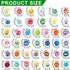 40 Pcs Face Emotional Feelings Funny Refrigerator Magnets Cute Emotion Fridge Magnets Round Decorative Mood Magnets for Whiteboard Kitchen Office ...
