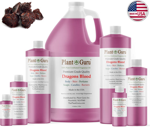 Dragons Blood Fragrance Oil 8 fl. oz. Scented Oil for DIY Soap Making, Candles, Bath Bombs, Body Butters. Used in Aromatherapy Diffusers, Burners ...