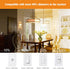Mlambert 12 Pack Dimmable T6 LED Bulbs,4W Equal 40W e12 Candelabra Bulb 2200K,Clear 4W E12 Edison Bulb for Chandelier,Light Bulb E12 Candelabra Bu...