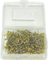Sewing Pins Pearl Ball Head Pins Straight Pins Quilting Pins for Dressmaker with Box (Gold)...