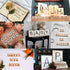 Letter Stencils 6 inch, 42PCS Scrabble Stencils for Painting on Wood Wall Home Decor Craft Projects Canvas Fabric, Numbers Symbol Alphabet Stencil...