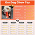 Dog Toys for Aggressive Chewers: Chew Toys for Training and Cleaning - Dog Toys for Large Dogs - Indestructible Dog Toy to Keep Them Busy...