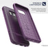 ENCASED Galaxy S8 Case Purple Rebel Series Impact Armor (Samsung S8) Deep Purple...