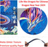 24Pcs Dragon Red Envelopes 2024 Chinese New Year - Cool Design Hong Bao with 6 Unique Stylish Dragon and Matte Finish Texture, Creative Gifts/Deco...