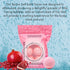 Vitabath Pomegranate Bellini Blush Bath Fizzies with Epsom Salt Relax Nourish Unwind Body & Mind Calming Aromatherapy for Muscle Soreness & Revivi...