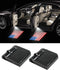 2Pcs American Flag Car Door Lights Logo Projector,Car Door LED Logo Projector Light,Car Door Welcome Logo Projector Lights,Universal Holeless Magn...