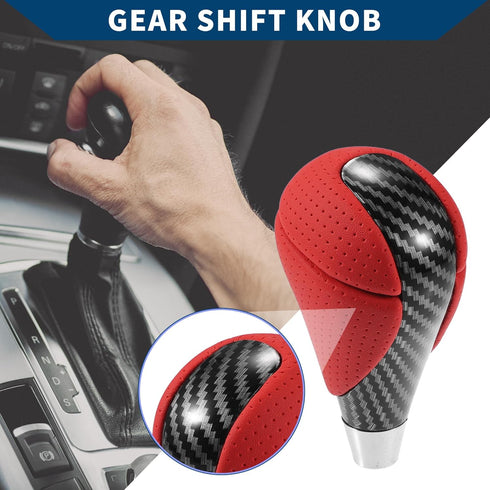 Automatic Gear Shift Knob for Lexus ES300h 2013-2015 Front Automotive Gearbox Stick Shifter Lever Knob/Durable Plastic Faux Leather / 1 Pcs Black...