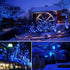 FULLBELL Decorative String lights 72.2 Feet 200 LED Fairy Lights 5V USB Powered Supply with Multi Lighting Modes Controller for Chirstmas Tree, Bi...