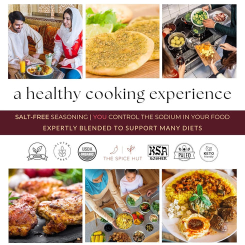 Ras El Hanout Seasoning, Organic Authentic North African Spice Blend, 2 Oz, Salt Free, Small Pouch, The Spice Hut...