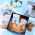 Threan 8 Pcs Mini Plush Bears 4'' Small Bear Bulk Stuffed Animal Toys Tiny Soft Bear Doll Present Stuffers for Keychain Baby Shower Party Favors S...