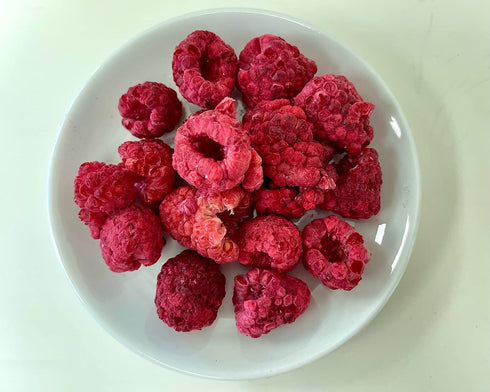 100% Canada Raspberries - Natrihealth Freeze Dried Raspberries 20gx2...