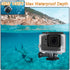 Waterproof Housing Case for GoPro Hero 5 6 7 Black, Protective Underwater Dive Shell with Bracket for Go Pro Hero5 6 Hero7 Black Action Camera Acc...