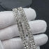 Shuning Sexy Anklets for Women Crystal Rhinestone Stretch Tennis Ankle Elastic Bracelet (2Pcs Silver)...