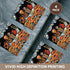 3dRose CST_21127_3 The Devil S Dream Folk Art Skulls Mexican Colorful Surrealism-Ceramic Tile Coasters, Set of 4...