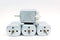 4 Pack - 10mm Flat Shaft Central Door Lock Actuator Motor FC-280PC-22125 FLAT SHAFT, D Spindle, Power Locking Repair Engine...
