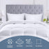 Utopia Bedding Down Alternative Comforter (Twin, White) - All Season Comforter - Plush Siliconized Fiberfill Duvet Insert - Box Stitched...