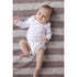 Trend Lab Soft Receiving Deluxe Sweatshirt Knit Baby Blanket, Rugby Stripe...