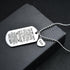 To My Son from MOM I Want You To Believe Love Mom Dog Tag Military Air Force Navy Coast Guard Necklace Ball Chain Gift for Best Son Birthday and G...