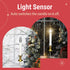 Holiday Joy Window Candles Kit - Pack of 1-9-inch-Tall Electric Candle with Built-in Auto Sensor, 2 Bulbs and Suction Cup Holder in Each Box - 5W,...