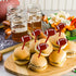 Blulu 48 Brown Acrylic Football Cake Toppers & Toothpicks - 48 Pieces - Football Theme Party Decorations...