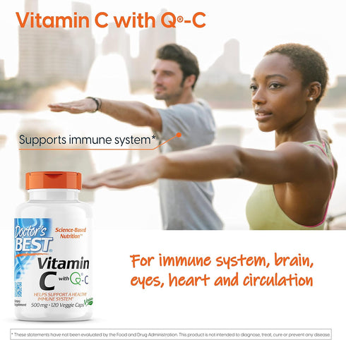 Doctor's Best Best Vitamin C 500mg, 120 Count...